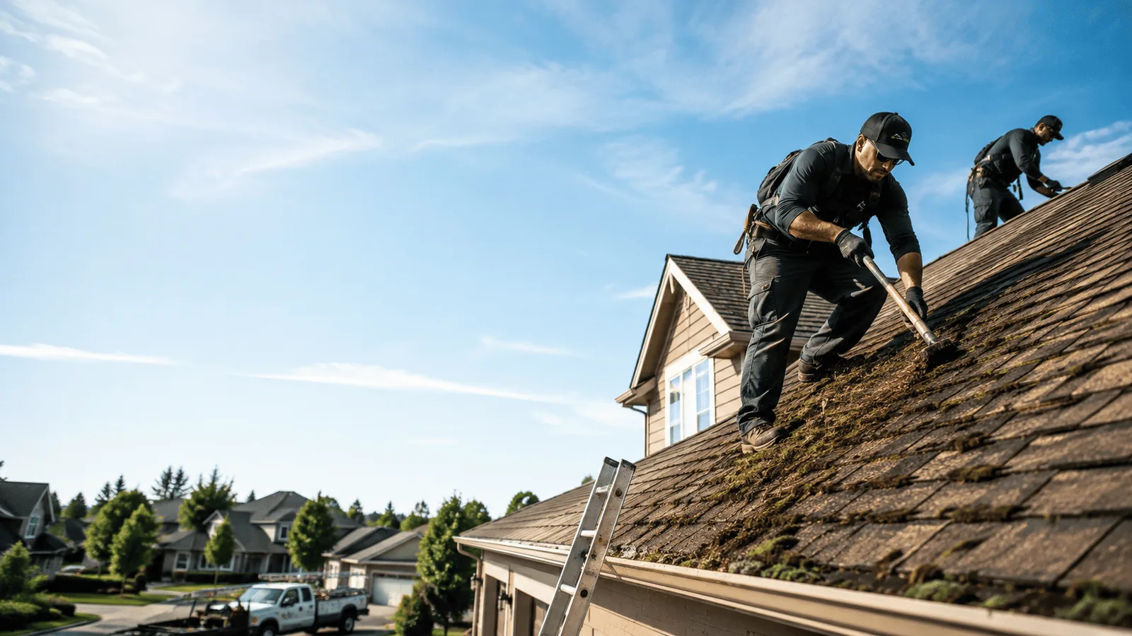 Roof Moss Removal in Peebles, OH near me